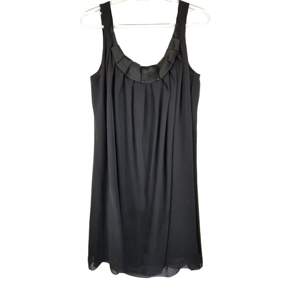 MSSP Closet Staple Black Strapless 100% Silk Dress Sz L NWT MSRP $138 - Picture 3 of 5